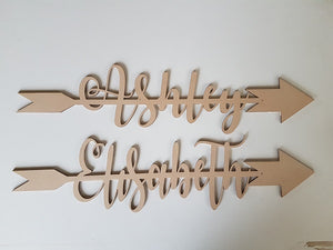 Novelty - Name Arrow