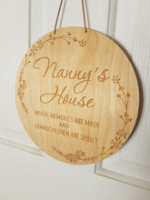 Wall Decor - Wooden House Sign