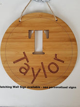Personalised Bag Tags / Labels  - Bamboo