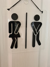 Toilet / Restroom Sign - Square