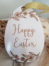 Tags - Easter Egg Shape - Wooden Customised