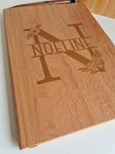 Notebook / Journal  Personalised - Wood Look